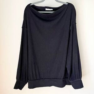 We the Free Ribbed Oversized Thermal Top